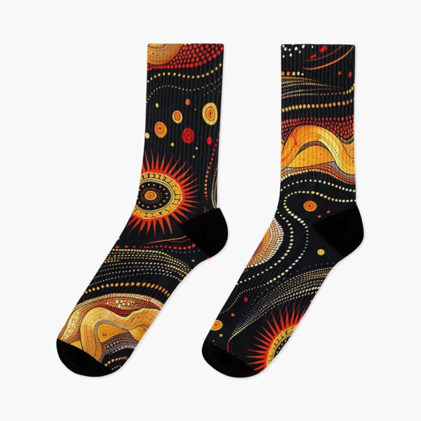 Item preview, Aboriginal Inspired Dot Art - Wilderness designed and sold by GrinGalore.