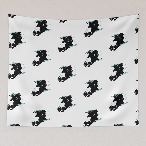 Item preview, Witchy Cat - Blue designed and sold by LunabelleTees.
