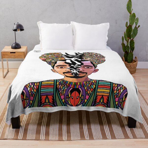 Item preview, Abstract African Art with Duality and Schizophrenia designed and sold by DrawHandArt.
