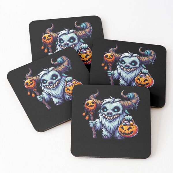 Item preview, Yak Scary Halloween Ghost Spooky Pumpkin Candy designed and sold by Artistoos.