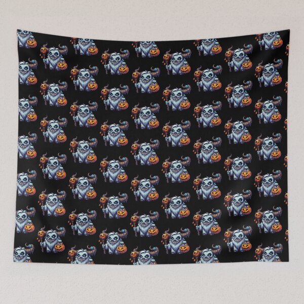 Item preview, Yak Scary Halloween Ghost Spooky Pumpkin Candy designed and sold by Artistoos.