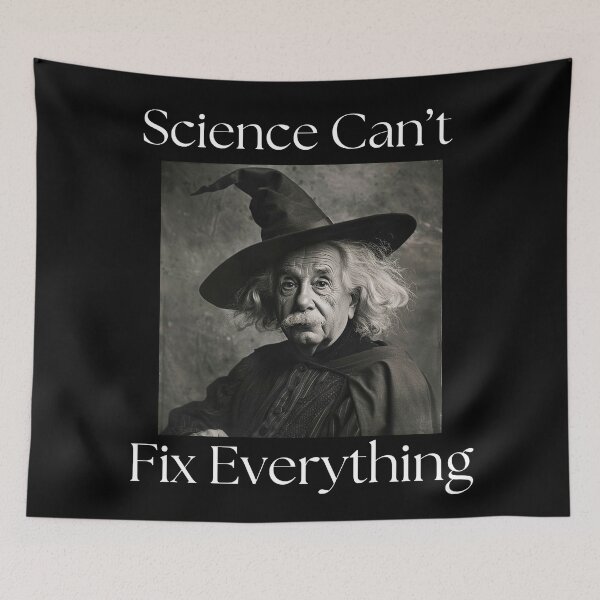 Item preview, Witchy Funny Albert Einstein designed and sold by HollywoodInked.