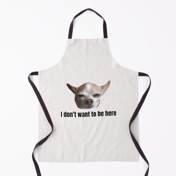 Item preview, I Don't Want To Be Here Dog Meme Funny designed and sold by GoofyShopp.