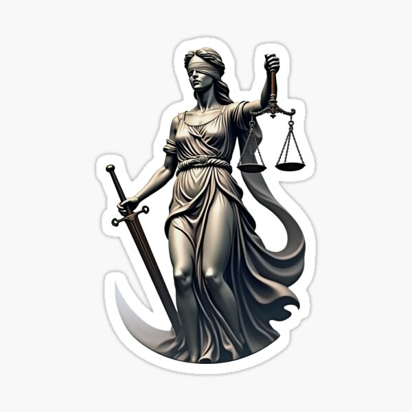 Item preview, Justitia (Themis) Goddess Of Justice designed and sold by KeopsMurat.