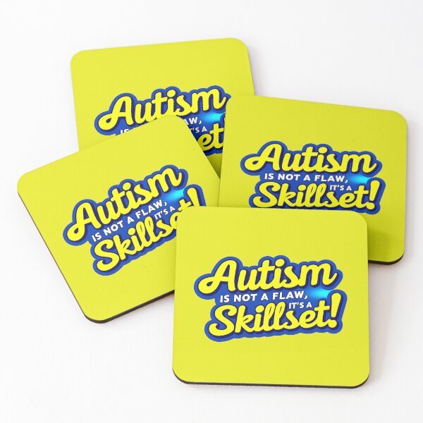 Item preview, Autism Is Not A Flaw It's A Skillset Funny Positive Quote designed and sold by TheArtOfPat.