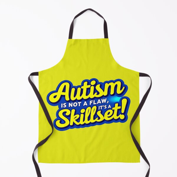Item preview, Autism Is Not A Flaw It's A Skillset Funny Positive Quote designed and sold by TheArtOfPat.
