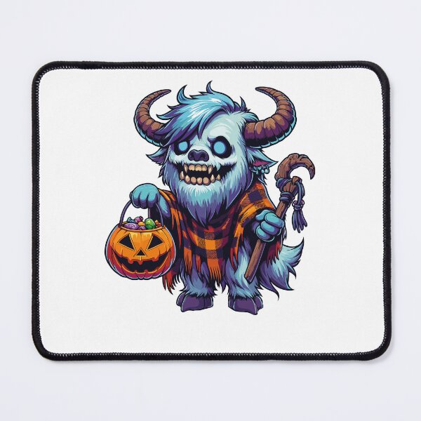 Item preview, Yak Scary Halloween Ghost Spooky Pumpkin Candy designed and sold by Artistoos.