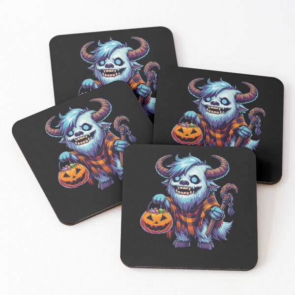 Item preview, Yak Scary Halloween Ghost Spooky Pumpkin Candy designed and sold by Artistoos.
