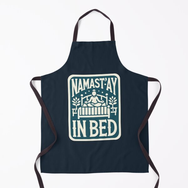 Item preview, Namast'ay In Bed | Funny Yoga and Relaxation designed and sold by DuxDesigns.