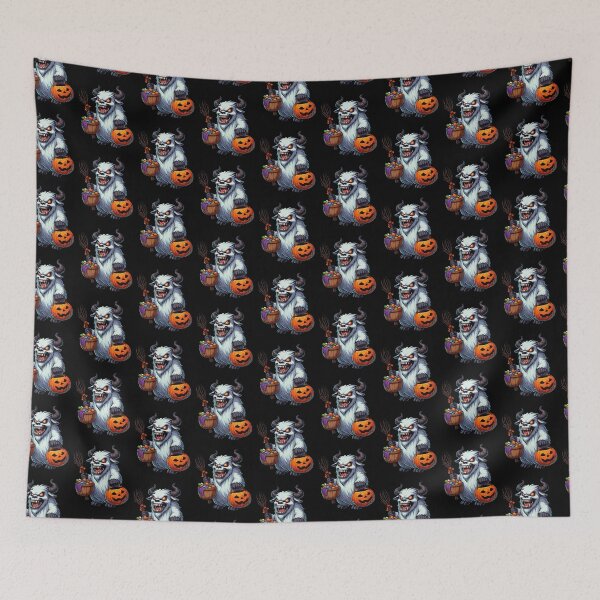 Item preview, Yak Scary Halloween Ghost Spooky Pumpkin Candy designed and sold by Artistoos.