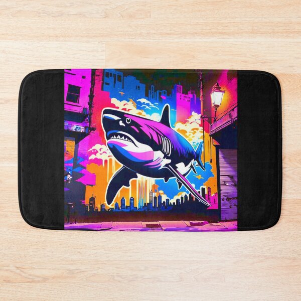 Item preview, The Shark, the jaws and the legend of the sea graffiti v2 designed and sold by Helios Be. Lavsh.