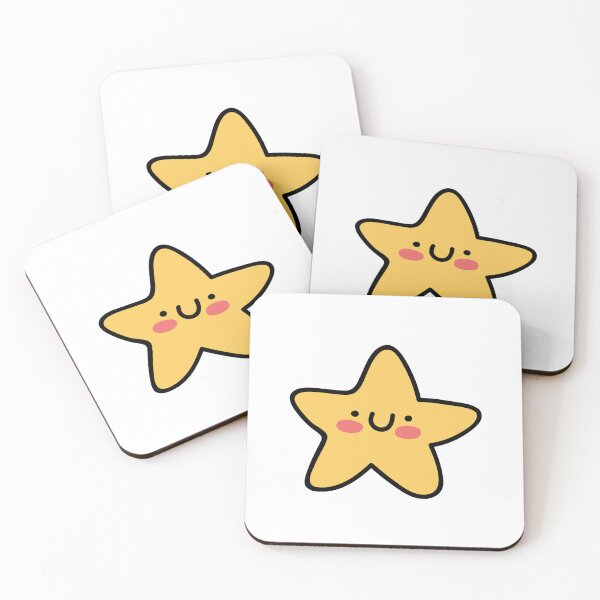 Item preview, Cute Smiling Star designed and sold by ZeeZeeStickerz.