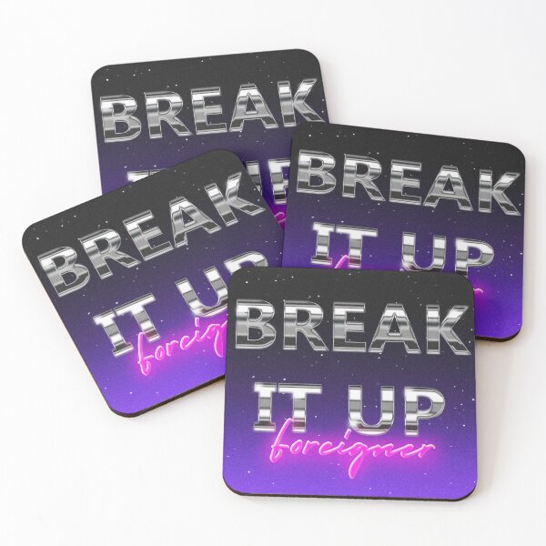 Item preview, Break It Up Typography Design designed and sold by z4hiraa.