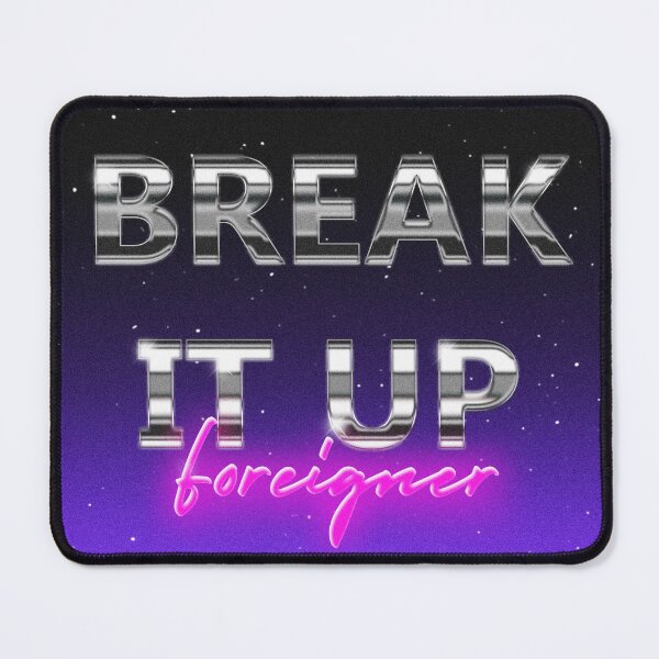 Item preview, Break It Up Typography Design designed and sold by z4hiraa.