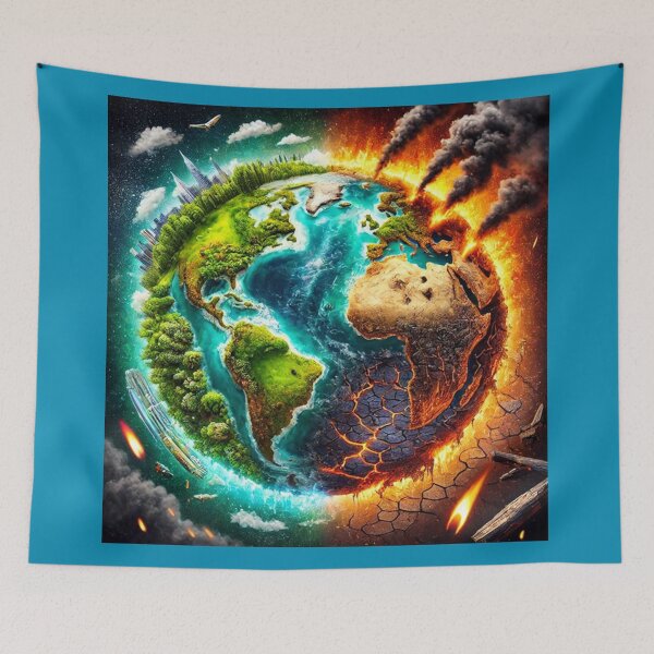 Item preview, Burning Our Future through Pollution designed and sold by annenambiro.