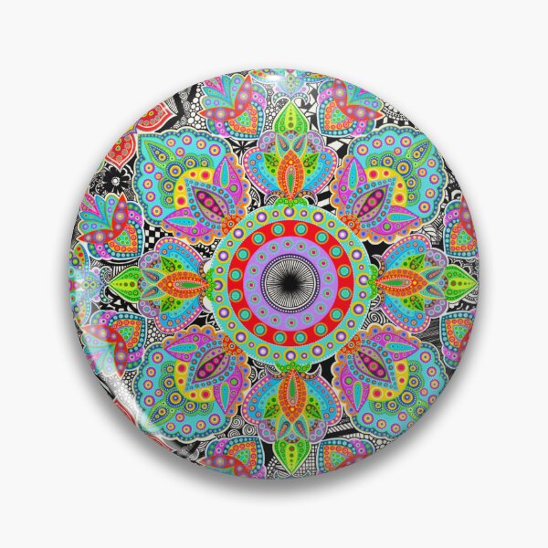Artikelvorschau, Buntes Mandala entworfen und verkauft von Thepapereepack.