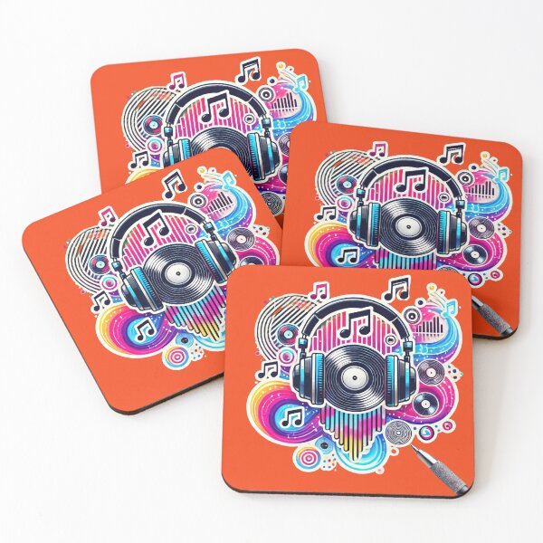 Item preview, Vibrant Music Culture Sticker designed and sold by Craftrix.