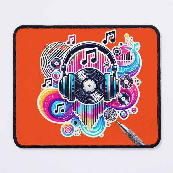 Item preview, Vibrant Music Culture Sticker designed and sold by Craftrix.