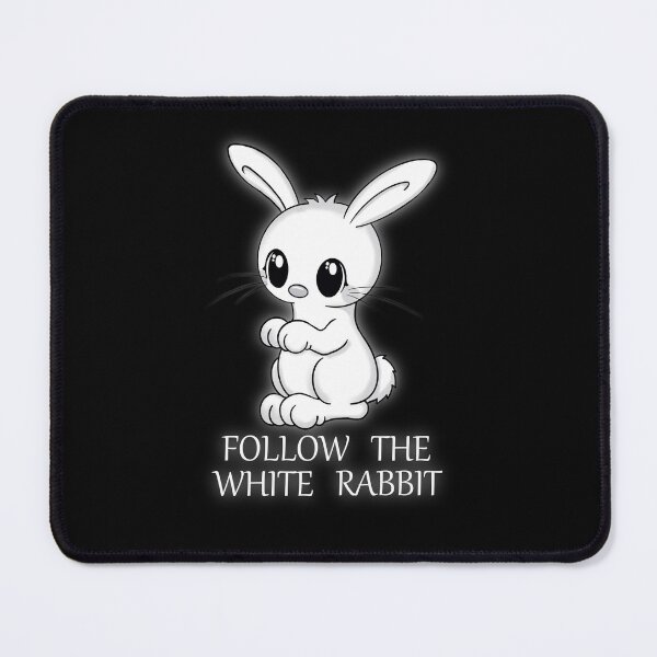 Item preview, follow the white rabbit cute bunny designed and sold by Pezi-Creation.