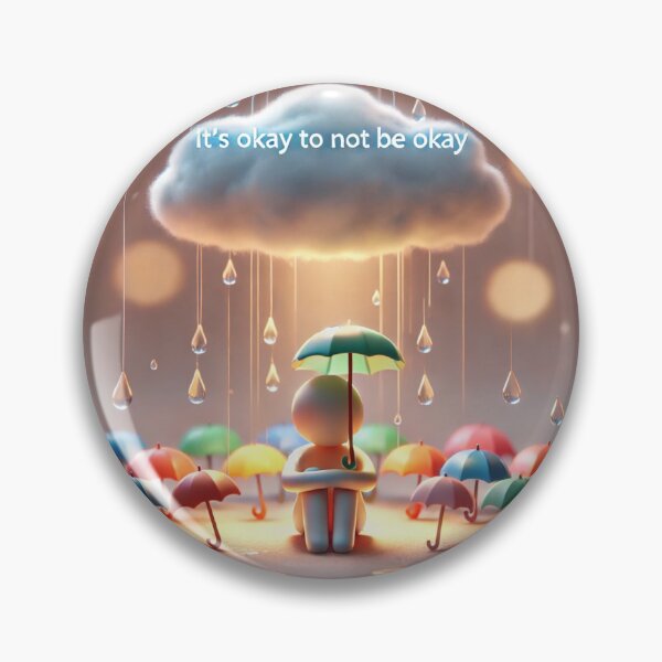 Item preview, It's Okay to Not Be Okay designed and sold by WildVista.
