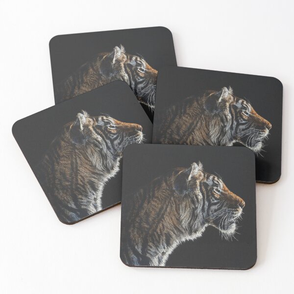Item preview, Pseudo-melanistic Tiger - Darker Than Usual designed and sold by BeckyKidus.