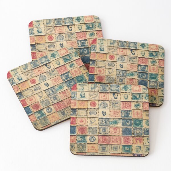Item preview, A Vintage Postage Pattern Design. designed and sold by HEMRO.