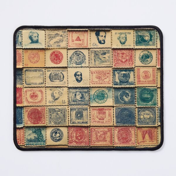 Item preview, A Vintage Postage Pattern Design. designed and sold by HEMRO.