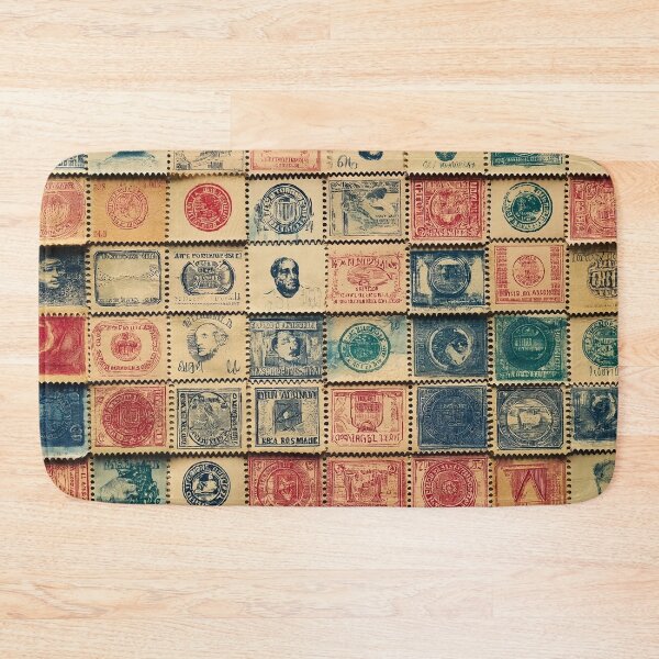 Item preview, A Vintage Postage Pattern Design. designed and sold by HEMRO.