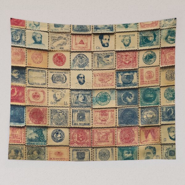 Item preview, A Vintage Postage Pattern Design. designed and sold by HEMRO.