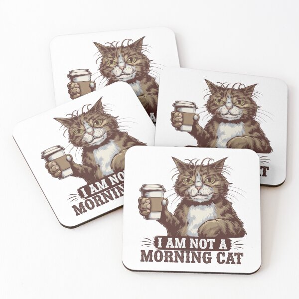 Item preview, I am not a morning cat designed and sold by Delgiur.
