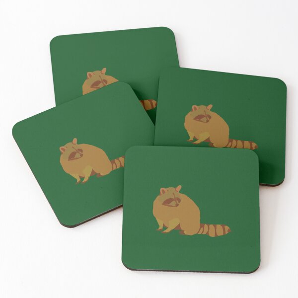 Item preview, Raccoon 1 Color Block designed and sold by studiocrosswalk.