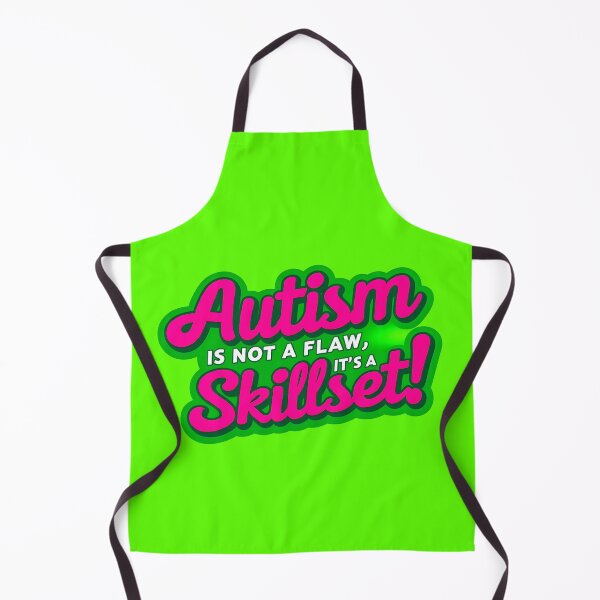 Item preview, Autism Is Not A Flaw It's A Skillset Funny Positive Quote designed and sold by TheArtOfPat.