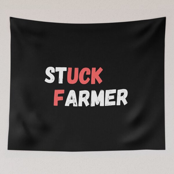 Item preview, Stuck Farmer - Discontent with Keir Starmer as Leader designed and sold by JesterKrewArt.