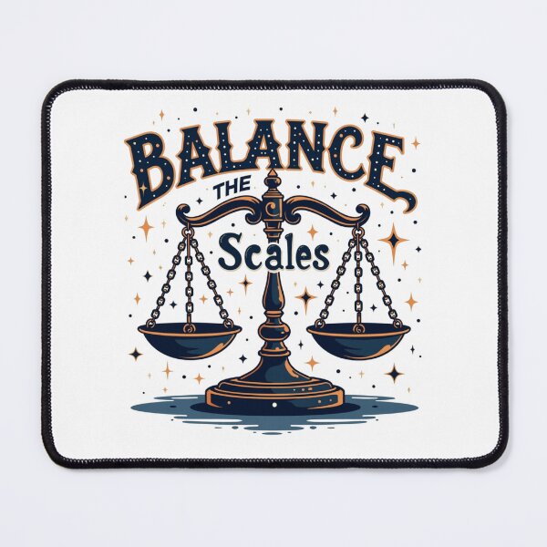 Item preview, Balance The Scales Funny Gift For Zodiac Signs designed and sold by UniqueDuoDesign.