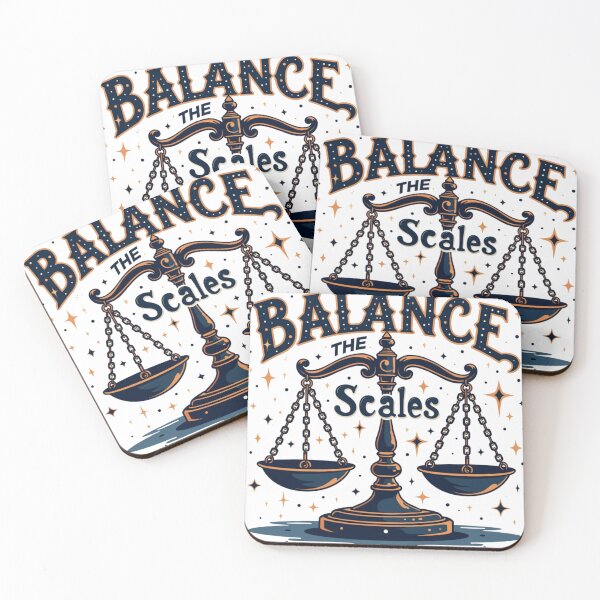 Item preview, Balance The Scales Funny Gift For Zodiac Signs designed and sold by UniqueDuoDesign.
