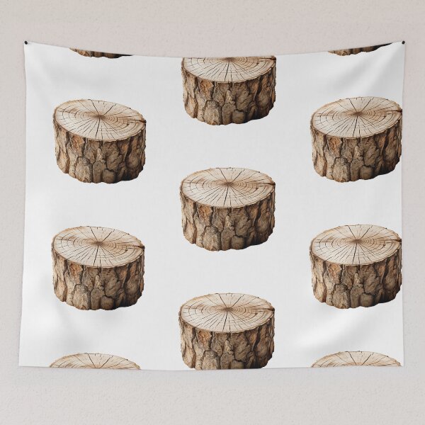 Item preview, Tree trunk cross section isolated on the transparent background designed and sold by MiraCleAI.