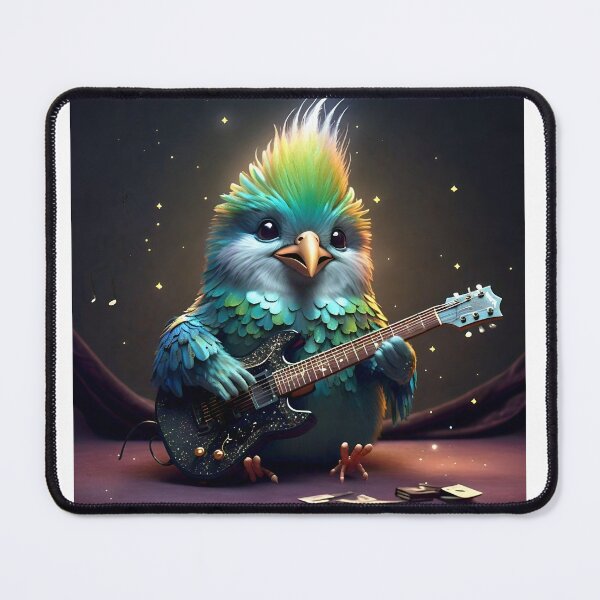 Item preview,  bird playing Guitar designed and sold by Roy Store.