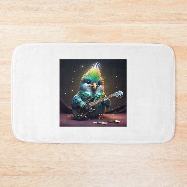 Item preview,  bird playing Guitar designed and sold by Roy Store.