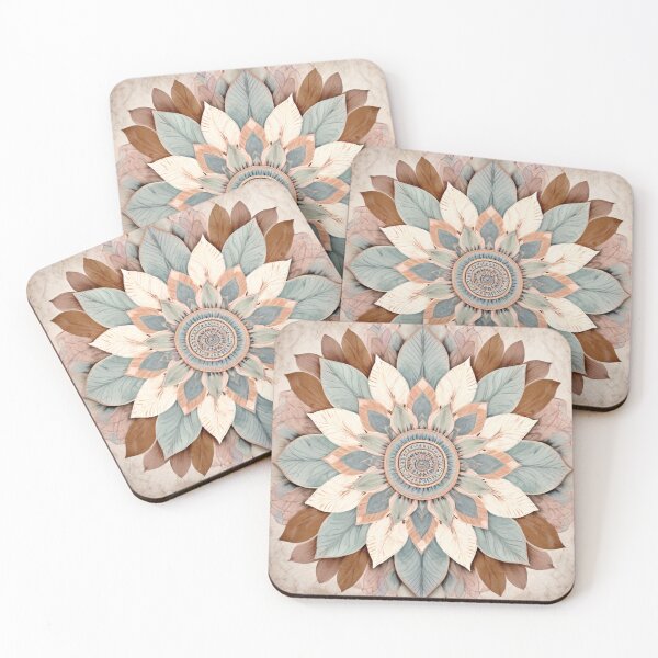 Artikelvorschau, Strukturiertes Boho-Mandala-Muster entworfen und verkauft von BirdsnStuff.