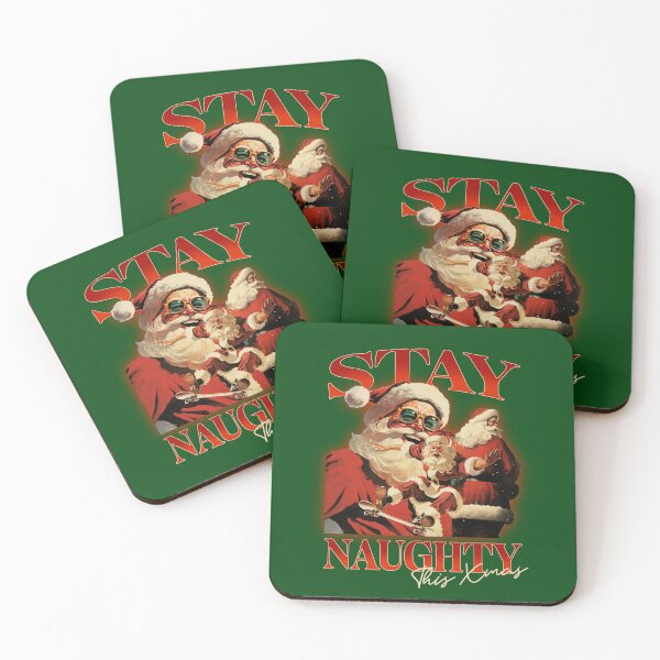 Item preview, Naughty Santa Claus, Vintage Style Santa designed and sold by Mariana Piana.