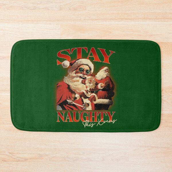 Item preview, Naughty Santa Claus, Vintage Style Santa designed and sold by Mariana Piana.