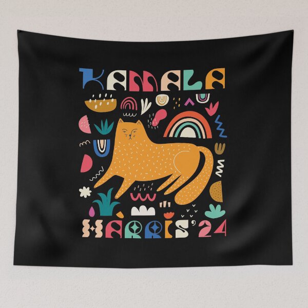Item preview, Cat Ladies for Kamala Harris designed and sold by vestalshop.