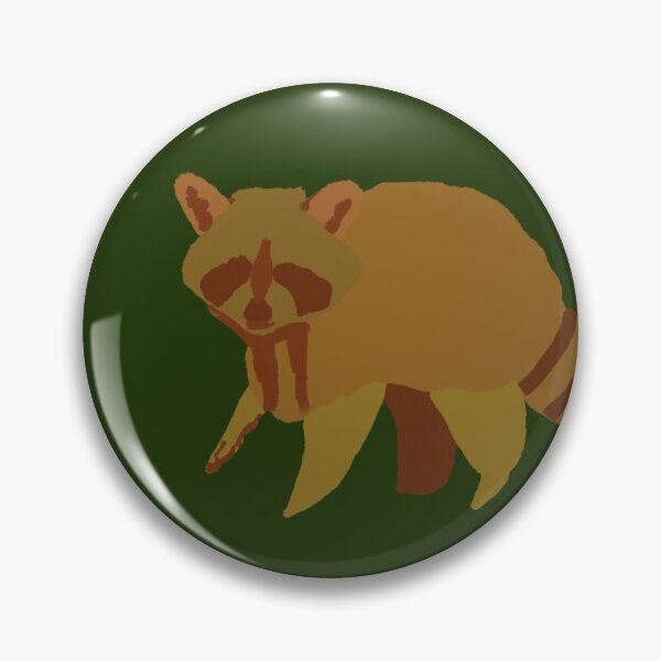 Item preview, Raccoon 2 Color Block designed and sold by studiocrosswalk.