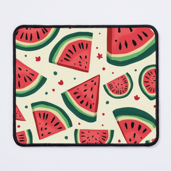 Item preview, Watermelon Fruit Triangles Pattern Design designed and sold by BirdsnStuff.