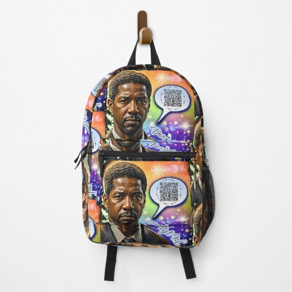 Artikelvorschau, Motivationsrede Denzel Washington Interaktives QR-Code-Scanbild entworfen und verkauft von B-DIFF-e-RENT.