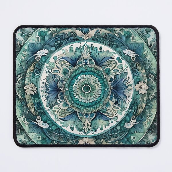 Item preview, The Green Eternity Mandala: Connection with Nature designed and sold by MandalasShops.