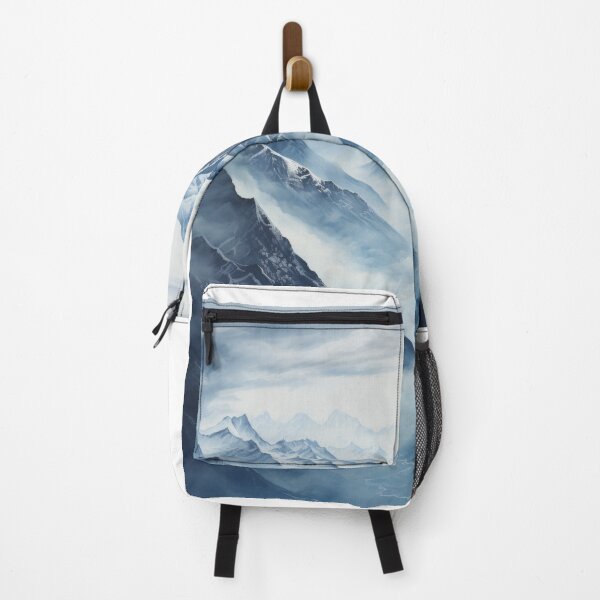 Item preview, Majestic high mountain view designed and sold by MiraCleAI.