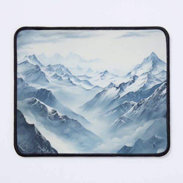 Item preview, Majestic high mountain view designed and sold by MiraCleAI.