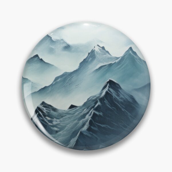 Item preview, Majestic high mountain view designed and sold by MiraCleAI.