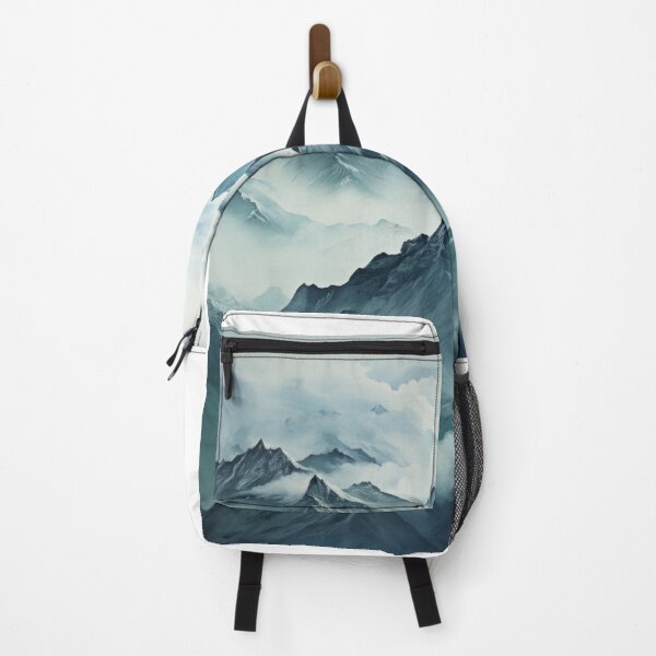 Item preview, Majestic high mountain view designed and sold by MiraCleAI.